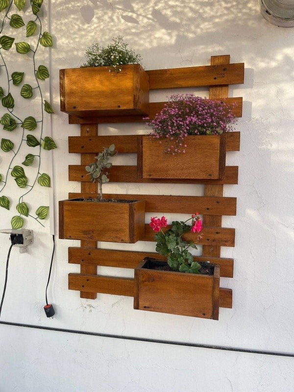 Producto - Maceteros Colgantes Modelo Cajoncitos (por pedido)