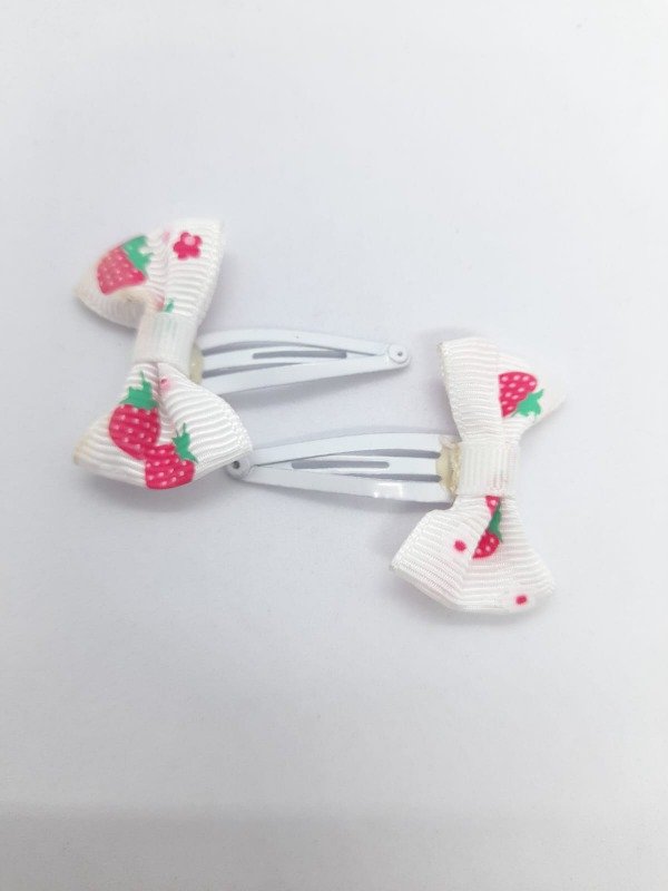 Producto - Hebillas c/ estampa de frutillas