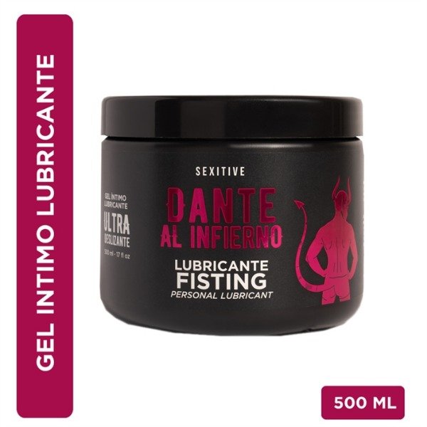 Producto - LUBRICANTE FISTING ULTRADESLIZANTE DANTE AL INFIERNO 500 ML.