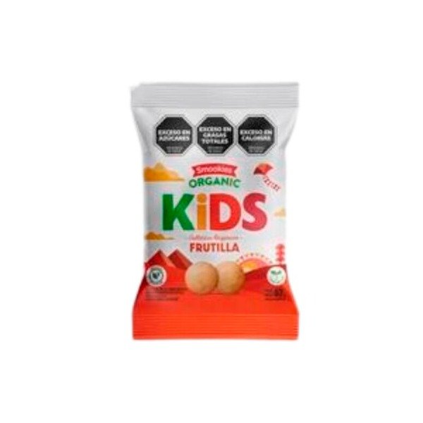 Producto - Smookies Kids Galletitas Organicas Frutilla x 120g SMOOKIES