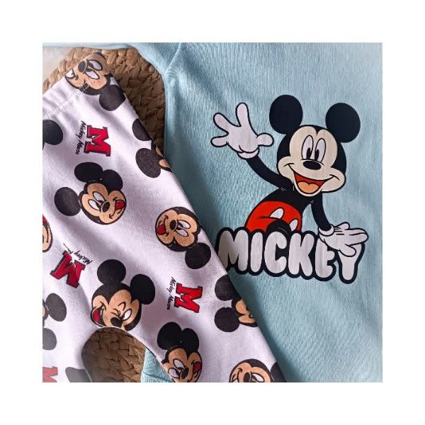Producto - conjunto MICKEY CARITAS celeste - 2
