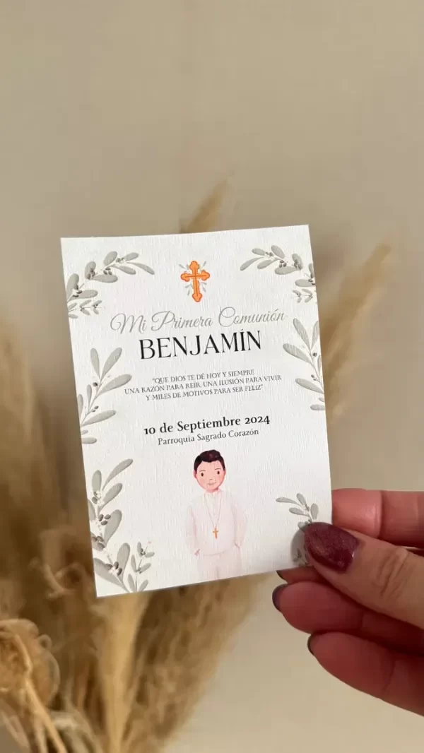 Producto - Estampitas de Comunión 8 Unidades