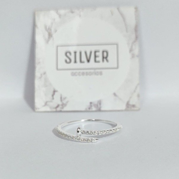 Producto - Anillo Clavo con micropave t18 P