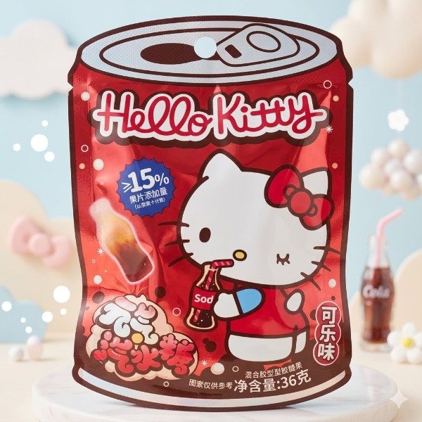 Producto - Gomitas Hello Kitty sabor Coca Cola 36 g