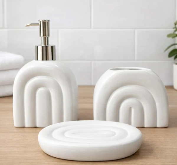 Producto - Set de baño - ARCOÍRIS  CERÁMICA