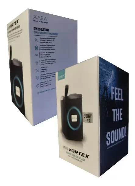 Producto - Parlante Xaea - Mini-vortex 300w Portátil Bluetooth COLOR CAMUFLADO
