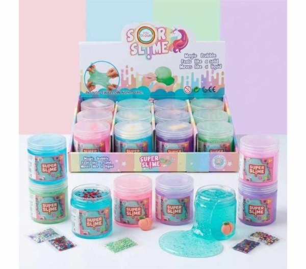 Producto - Slime con Glitter y Topping