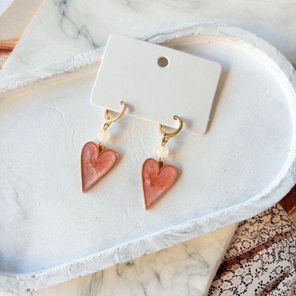 Producto - Aros Nacar Heart