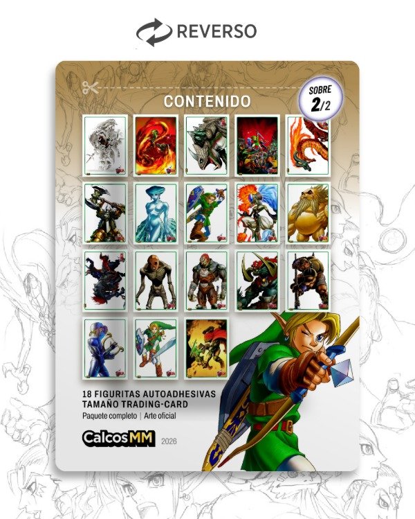 Producto - Super Sobre (Artístico) / Zelda Ocarina Of Time (2) - 6