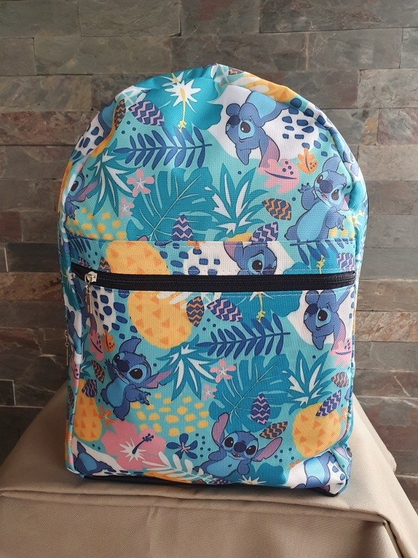 Producto - Mochila Cordura Stitch Celeste