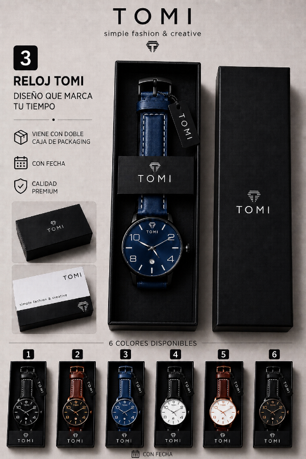 Producto - RELOJ TOMI PREMIUM - 2