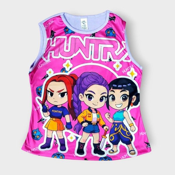 Producto - Musculosa de nena Huntrix anime T10