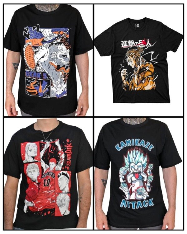 Producto - Remeras Anime (Ingrese para elegir modelo)