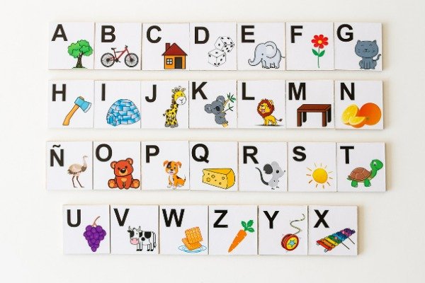 Producto - ABECEDARIO CON IMAGEN 27 PIEZAS
