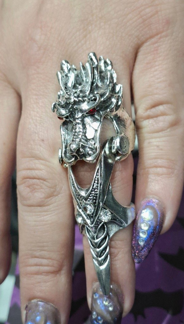 Producto - Anillo Garra Dragón Grande - 2