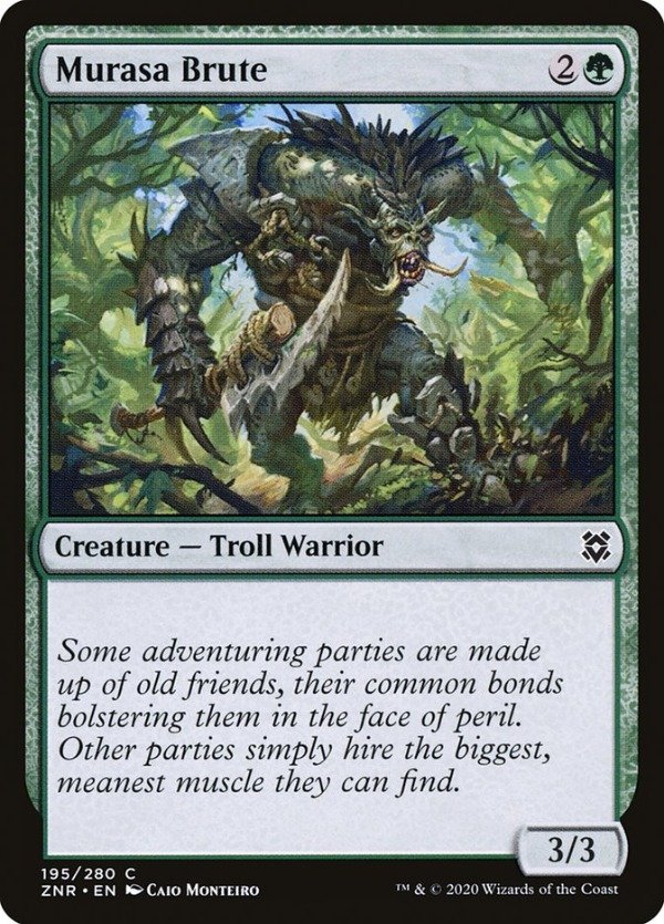 Producto - Murasa Brute  Zendikar Rising