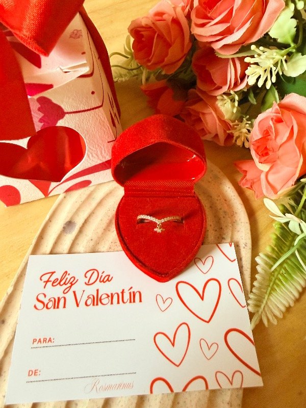 Producto - Anillo rosa de los 4 vientos