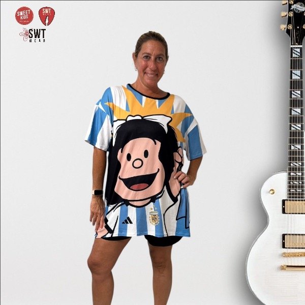 Producto - Remerón MAFALDA ARGENTINA modal Soft