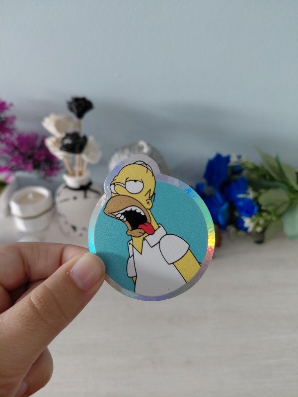 Producto - Stickers holográficos - Colección "Los Simpson" 0156