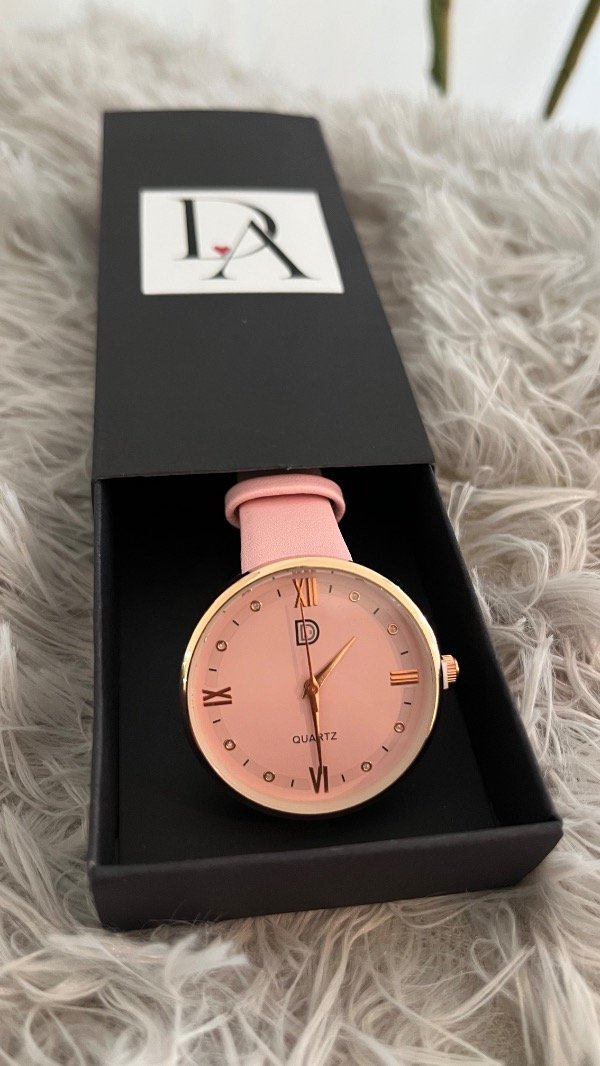 Producto - Reloj romano rosa - 1