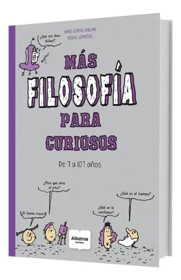 Producto - Más Filosofía Para Curiosos - Anne Sophie Chillard Albatros
