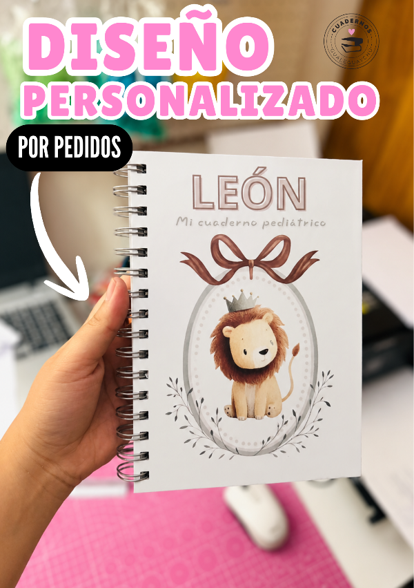 Producto - Cuaderno Pediátrico personalizado