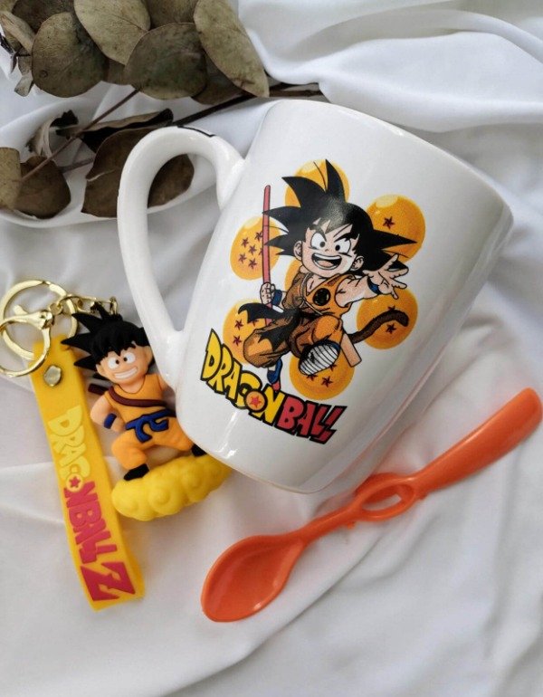 Producto - TAZA Y LLAVERO DE DRAGON BALL 2