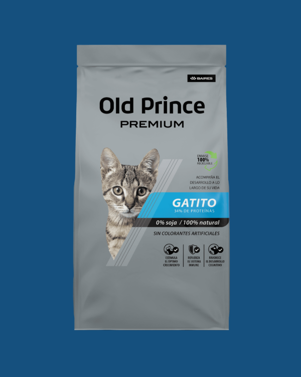 Producto - ALIMENTO OLD PRINCE PREMIUM GATITO 7.5KG