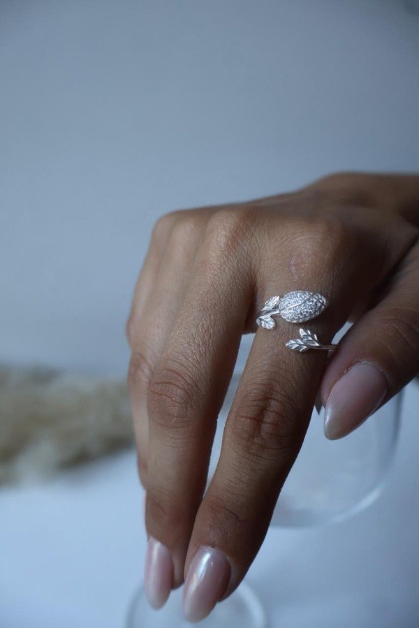 Producto - Anillo Hojas