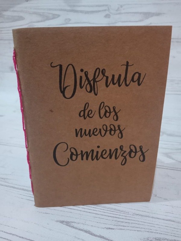 Producto - Libretas Frases Kraft A6
