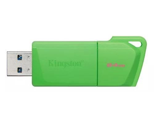 Producto - PENDRIVE KINGSTON DATATRAVELER  EXODIA M 128GB VERDE NEON 3.2
