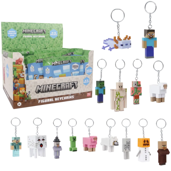 Producto - Minecraft Llavero Coleccionable SORPRESA x1