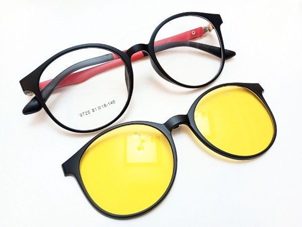 Producto - CLIP 9725 NEGRO C/ ROJO (CLIP AMARILLO)