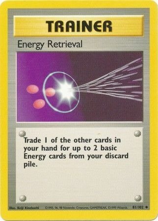 Producto - Energy Retrieval (81/102) [Base Set Unlimited]