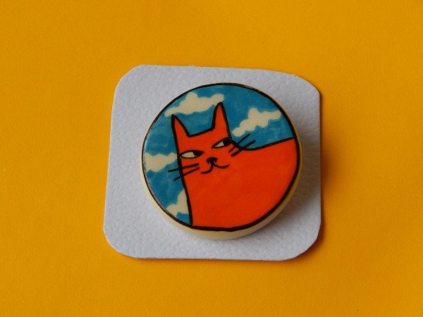 Producto - Prendedor Gato