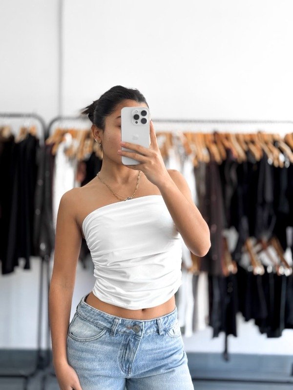 Producto - Top Sienna blanco