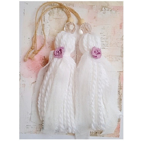 Producto - Borlas Niebla Lavanda