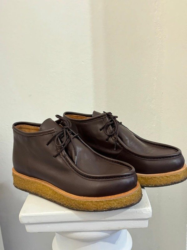 Producto - BORCEGOS WALABY DE CUERO COLOR CHOCOLATE - 0