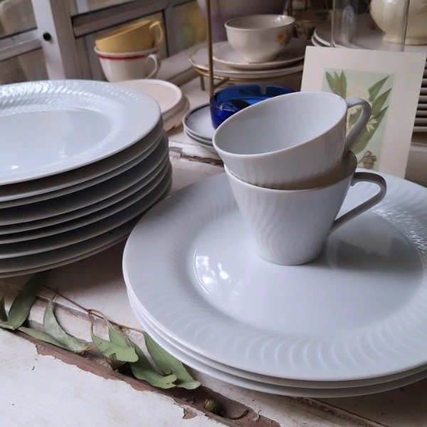 Producto - Tazas de té porcelana blanca