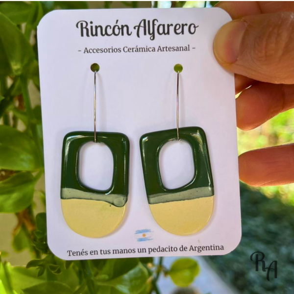 Producto - Pendiente Río de Janeiro - conos calados