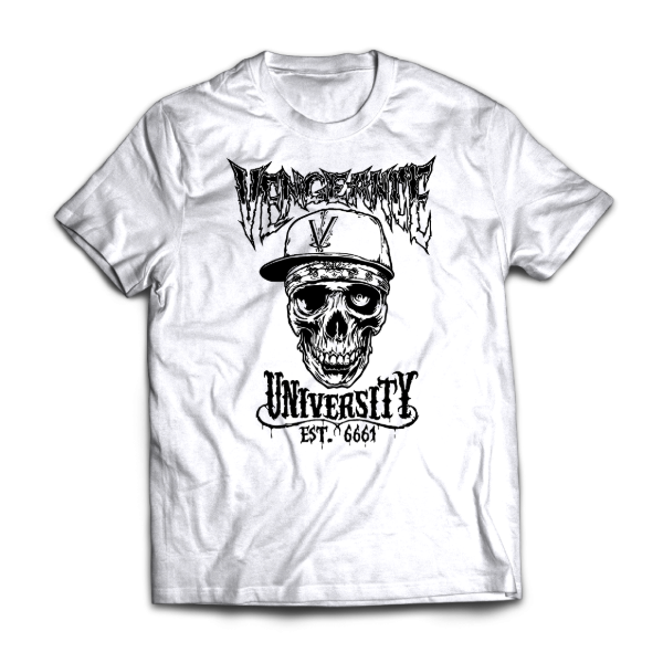 Producto - Remera Avenged Sevenfold Vengeance University Skull