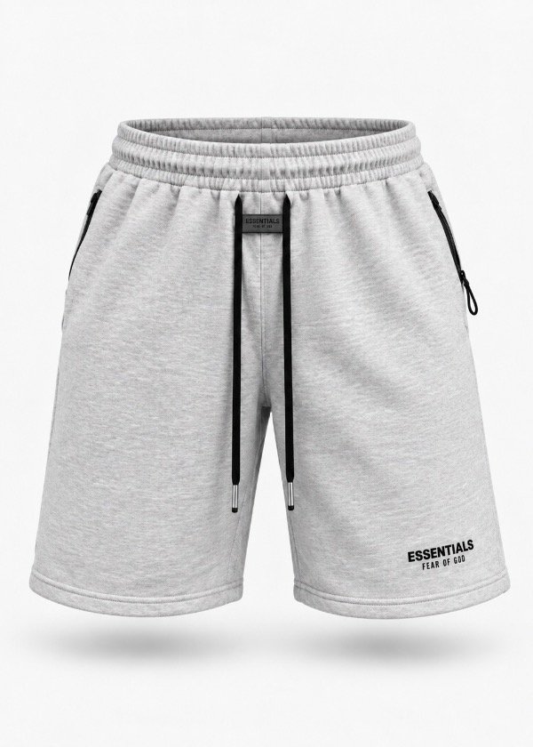 Producto - Bermuda Essentials Fear Of God Gris - 4