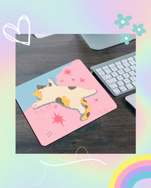 Producto - Mouse Pad Gatito Durmiendo