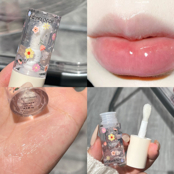 Producto - Gloss transparente Flores Jojo Diary