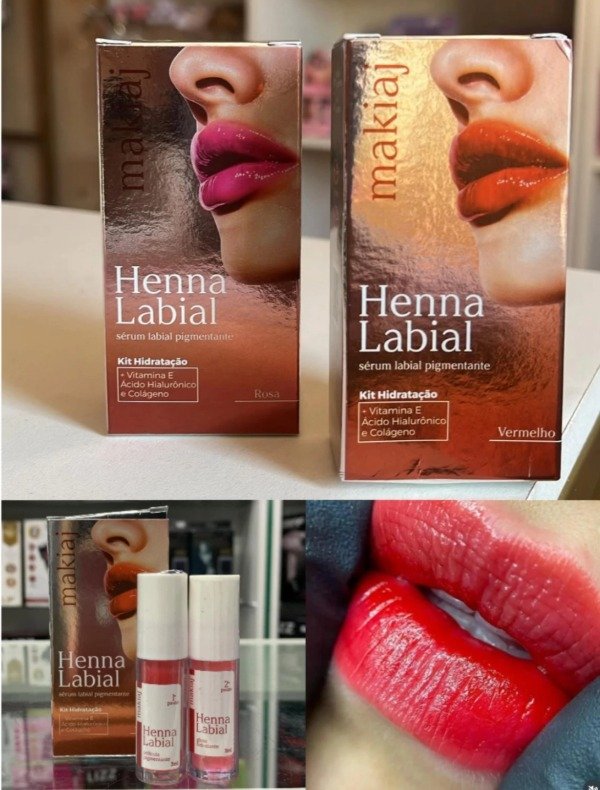 Producto - Henna labial color vermelho