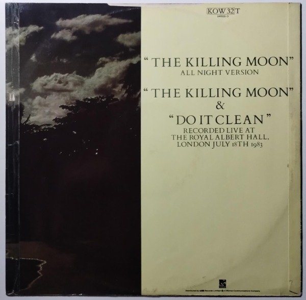 Producto - Echo and The Bunnymen THE KILLING MOON Extended Vinilo 12 UK 1984 - 3