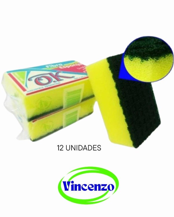 Producto - 12 ESPONJAS COCINA OK