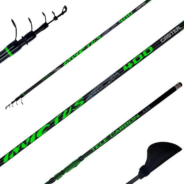 Producto - Caña Telescopica Pejerrey CASTER Invictus 4m Carbono Im8 15-35g