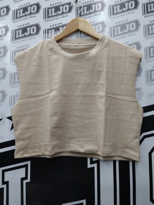 Producto - MUSCULOSA PUPERA BEIGE