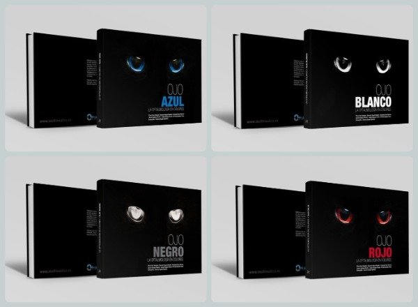 Producto - Díaz: Ojo Azul + Blanco + Negro + Rojo